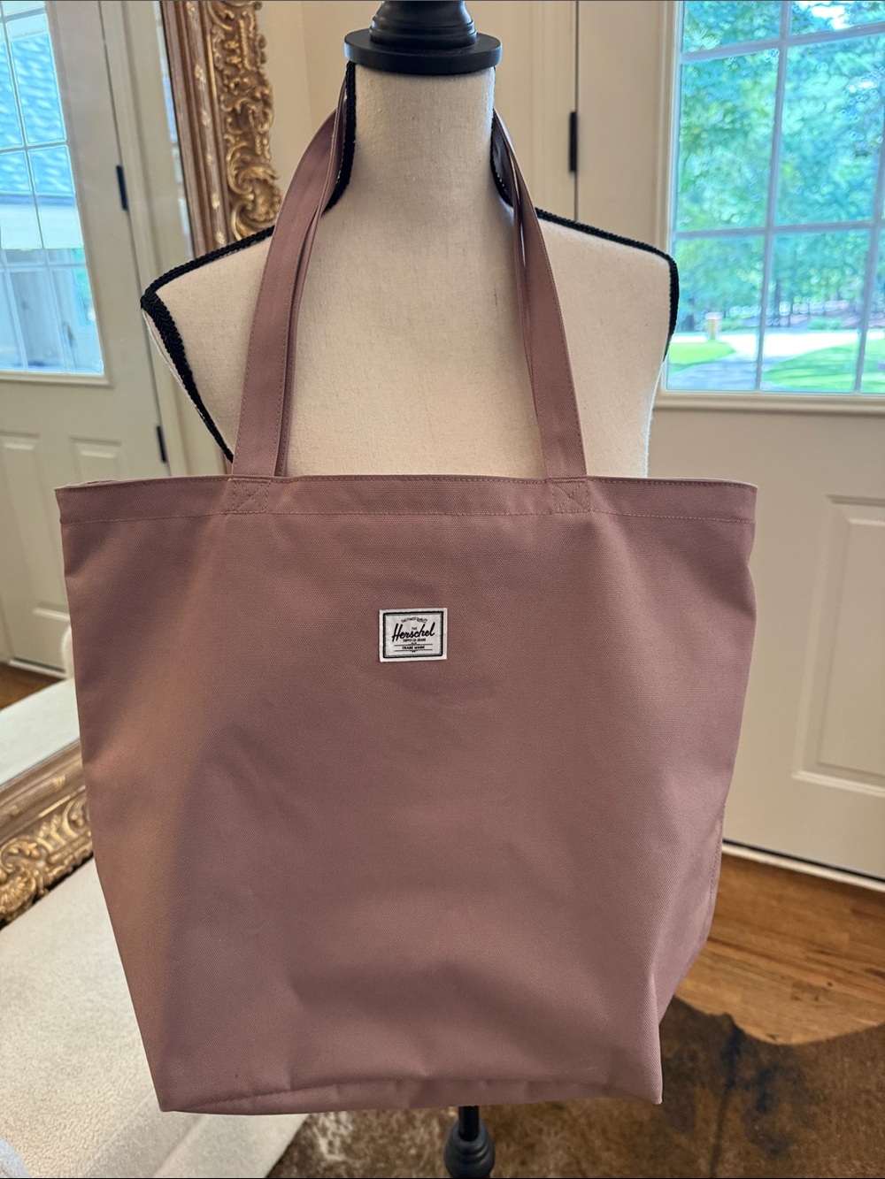 Herschel Supply Company Mauve Canvas Tote Bag